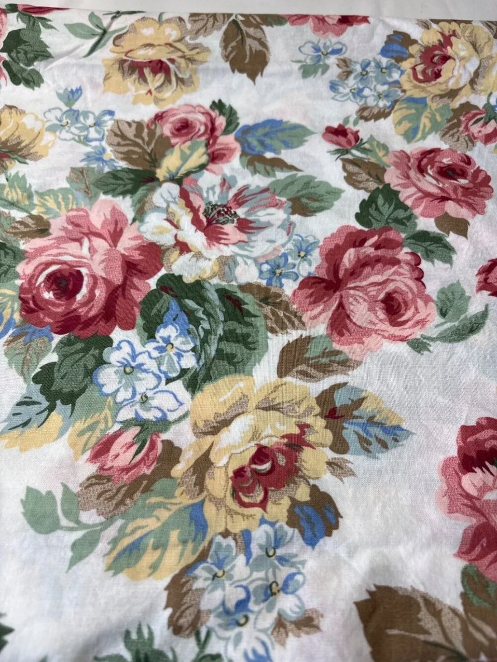 Floral Fabric Cotton 1/2 yard x 56